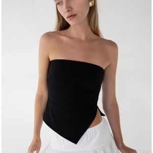 Oak+fort tube top